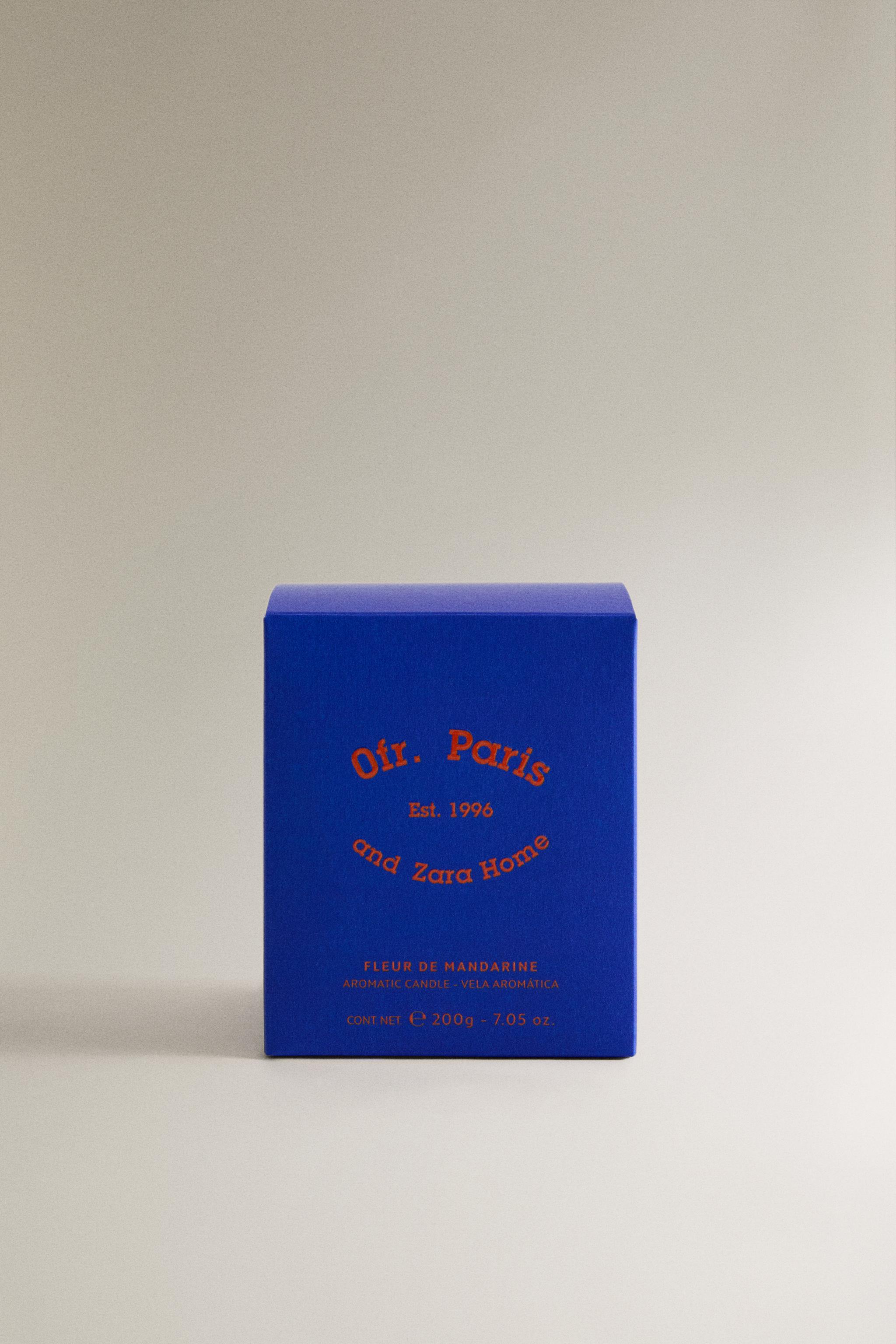 (125 G) FLEUR DE MANDARINE SCENTED CANDLE | 0FR. PARIS